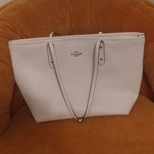 Coach Tote Bag White